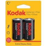 Kodak Hvyduty Zinc Batt C 2pk