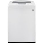 LG - WT1101CW 4.3 Cu. Ft. 8-Cycle Ultra-Large Capacity High-Efficiency Top-Loading Washer - White