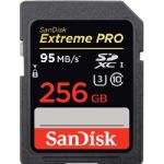 SanDisk 256GB Extreme Pro UHS-I SDXC U3 Memory Card (Class 10)