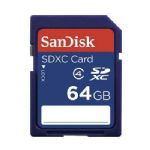 SanDisk SDXC Memory Card, 64GB