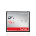 SanDisk 16GB Ultra CompactFlash Memory Card (50mb/s)