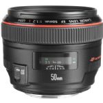 Canon EF 50mm f/1.2L USM Lens Retail Kit