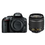 Nikon D5300 24.2 MP Digital SLR Camera - Black VR DX 18-55mm Lens Retail Kit